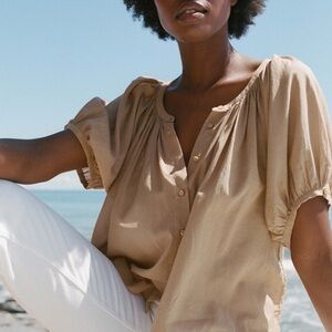 Dôen June Top in Driftwood Size XS - New Without Tags